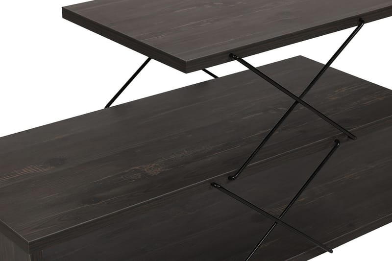 Riyana Tv-bänk 120 cm - Mörkbrun - Möbler - TV- & Mediamöbler - TV bänk & mediabänk