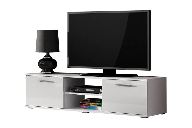 Ruskelsby TV-bänk 140 cm White - Möbler - TV- & Mediamöbler - TV bänk & mediabänk