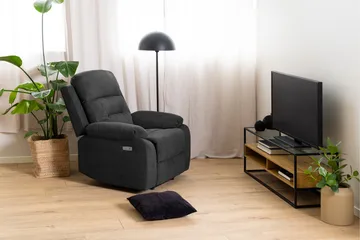Sakila Tv-bänk 40 cm - Transparent - Möbler - TV- & Mediamöbler - TV bänk & mediabänk