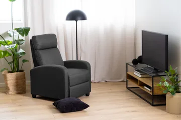 Sakila Tv-bänk 40 cm - Transparent - Möbler - TV- & Mediamöbler - TV bänk & mediabänk