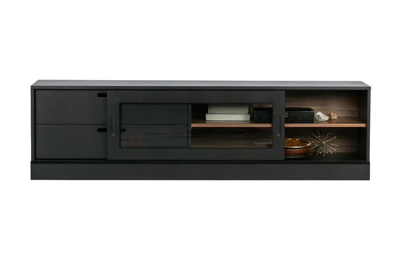 Seamas TV-bänk 50x180 cm - Svart - Möbler - TV- & Mediamöbler - TV bänk & mediabänk