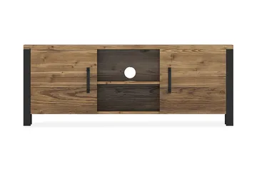 Skarebol TV-bänk 147 cm - Svart/Trä/Natur - Möbler - TV- & Mediamöbler - TV bänk & mediabänk