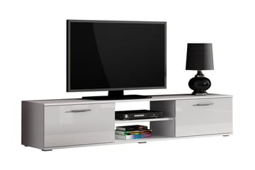 Soho Golvstående TV-bänk 180 cm med Förvaring i Målat Trä - Vit - Möbler - TV- & Mediamöbler - TV bänk & mediabänk