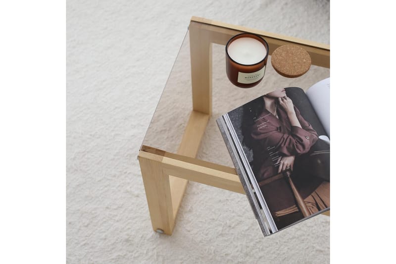 Sqandie Tv-bänk 130 cm - Natur - Möbler - TV- & Mediamöbler - TV bänk & mediabänk