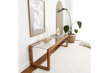 Sqandie Tv-bänk 130 cm - Natur - Möbler - TV- & Mediamöbler - TV bänk & mediabänk