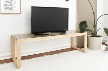 Sqandie Tv-bänk 130 cm - Natur - Möbler - TV- & Mediamöbler - TV bänk & mediabänk