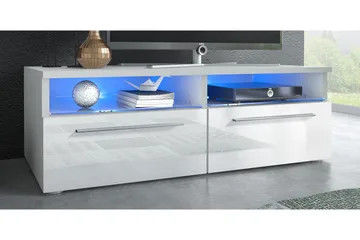 Stockend TV-Bänk 100 cm - Vit - Möbler - TV- & Mediamöbler - TV bänk & mediabänk