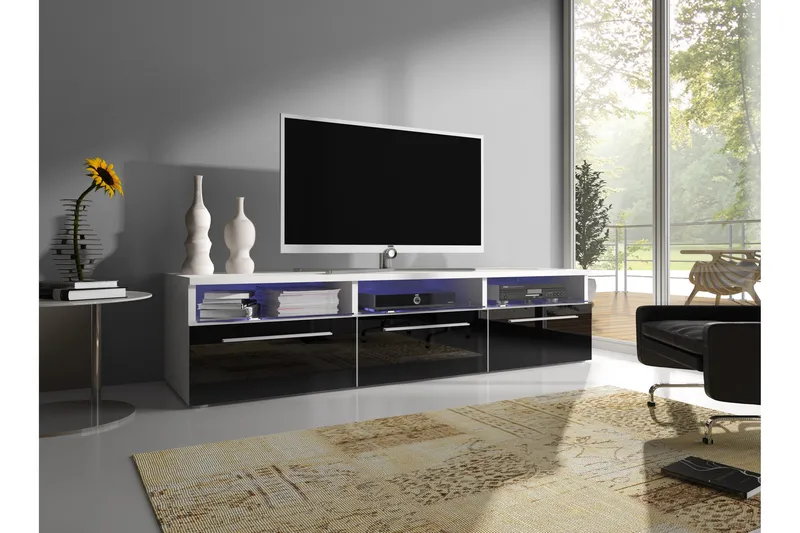 Stockend TV-Bänk 150 cm - Svart - Möbler - TV- & Mediamöbler - TV bänk & mediabänk