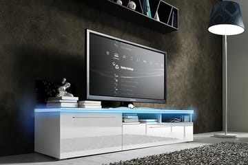 Stockend TV-Bänk 150 cm - Vit - Möbler - TV- & Mediamöbler - TV bänk & mediabänk