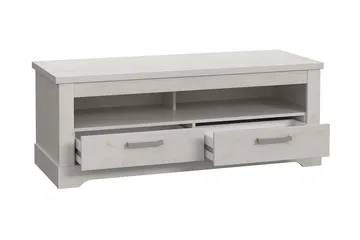 Svetis Tv-bänk 137 cm - Vit - Möbler - TV- & Mediamöbler - TV bänk & mediabänk