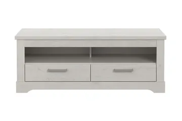 Svetis Tv-bänk 137 cm - Vit - Möbler - TV- & Mediamöbler - TV bänk & mediabänk