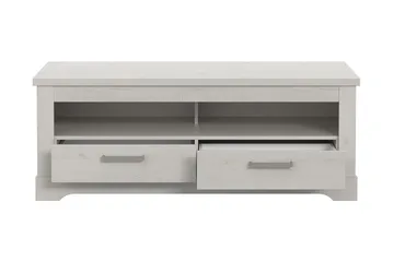 Svetis Tv-bänk 137 cm - Vit - Möbler - TV- & Mediamöbler - TV bänk & mediabänk
