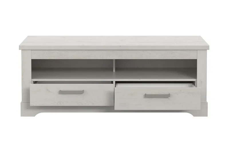 Svetis Tv-bänk 137 cm - Vit - Möbler - TV- & Mediamöbler - TV bänk & mediabänk