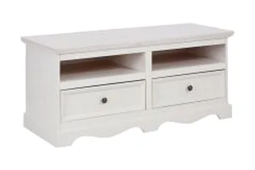 Taisia TV-bänk 120 cm - Vit - Möbler - TV- & Mediamöbler - TV bänk & mediabänk