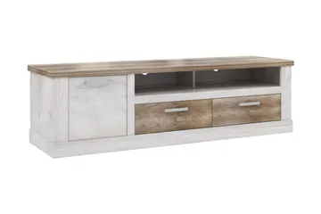 Talebi TV-Bänk 179 cm - Brun/Vit - Möbler - TV- & Mediamöbler - TV bänk & mediabänk