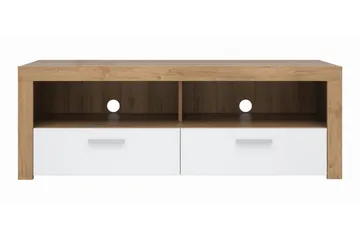 Tarka TV-bänk 135 cm - Trä/natur|Vit - Möbler - TV- & Mediamöbler - TV bänk & mediabänk