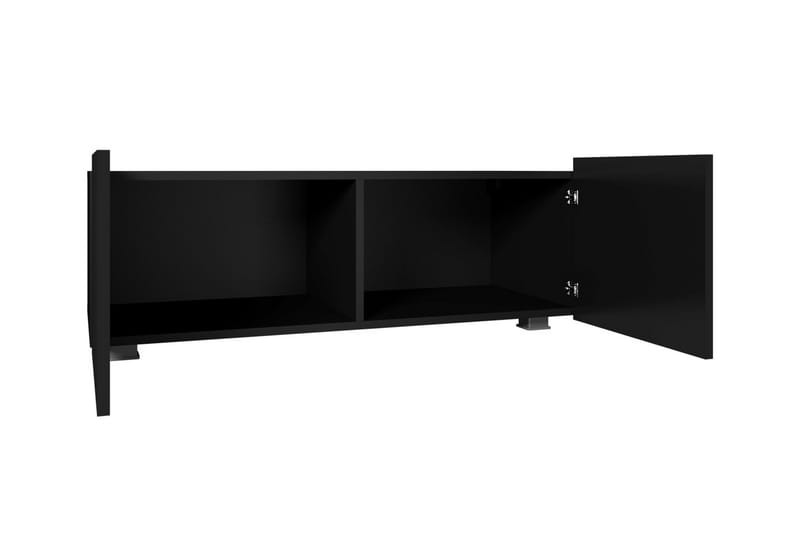 Tessan TV-bänk 100 cm Liten - Svart - Möbler - TV- & Mediamöbler - TV bänk & mediabänk