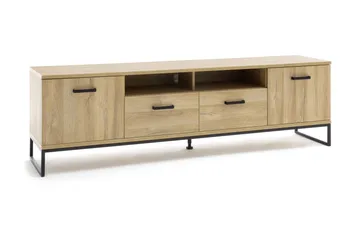 Toledo TV-bänk 201 cm - Trä/Natur - Möbler - TV- & Mediamöbler - TV bänk & mediabänk
