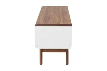 Toledo Tv-Bänk 35x117 cm - Vit - Möbler - TV- & Mediamöbler - TV bänk & mediabänk