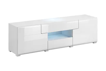 Toreno Tv-bänk 159 cm - Vit - Möbler - TV- & Mediamöbler - TV bänk & mediabänk