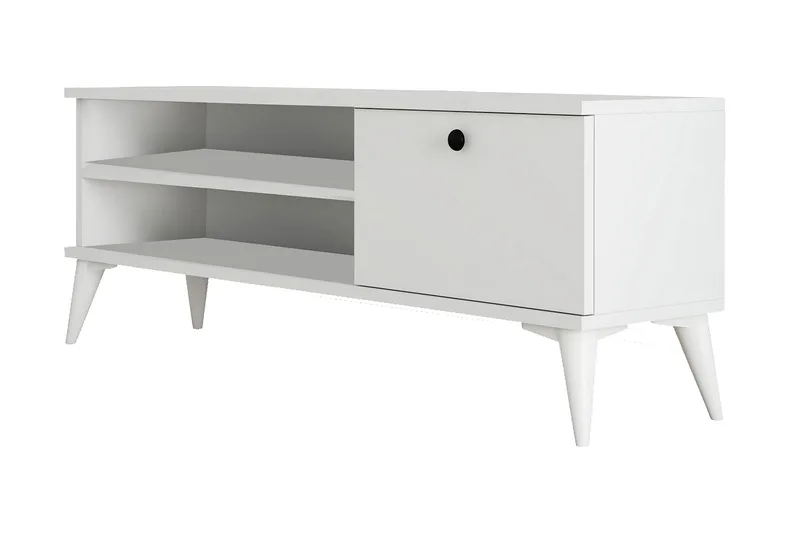 Tv-bänk & mediabänk NO_BRAND Reyne Tv-bänk 120 cm Vit