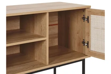 TV-bänk 120 cm rotting ljusbrun PASCO - Trä/natur - Möbler - TV- & Mediamöbler - TV bänk & mediabänk