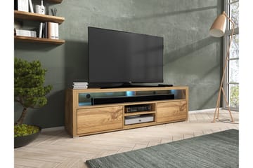 TV-bänk 137 cm - Ek - Möbler - TV- & Mediamöbler - TV bänk & mediabänk