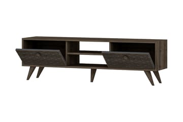 Tv-bänk 150 cm - Valnöt/Antracit - Möbler - TV- & Mediamöbler - TV bänk & mediabänk