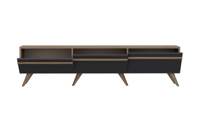 Tv-bänk 180 cm - Antracit - Möbler - TV- & Mediamöbler - TV bänk & mediabänk