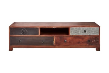 TV-bänk Adya 150 cm - Akacia Flerfärgad - Möbler - TV- & Mediamöbler - TV bänk & mediabänk
