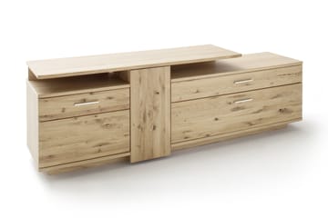 TV-bänk Aileen 210 cm - Trä|Natur - Möbler - TV- & Mediamöbler - TV bänk & mediabänk