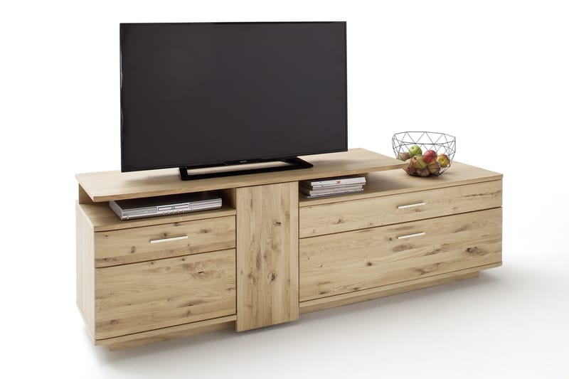 TV-bänk Aileen 210 cm - Trä|Natur - Möbler - TV- & Mediamöbler - TV bänk & mediabänk