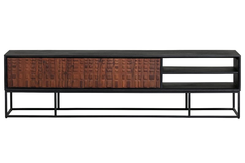Tv-bänk Airola 175x43 cm - Trä/Ljusbrun - TV bänk & mediabänk