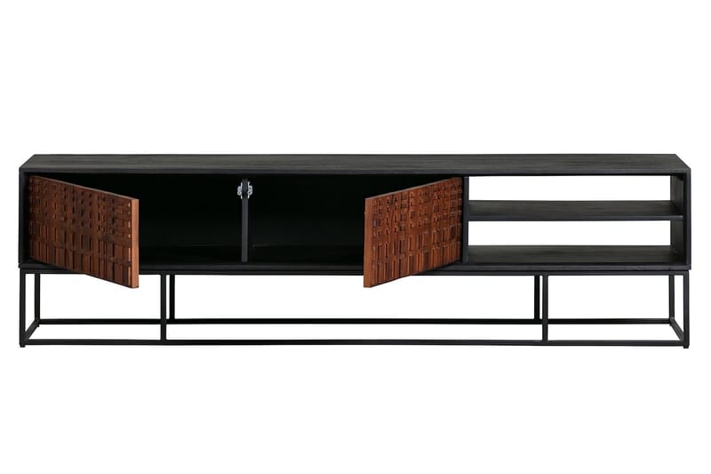 Tv-bänk Airola 175x43 cm - Trä/Ljusbrun - TV bänk & mediabänk