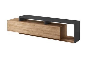TV-bänk Albarado 219 cm - Mörkgrå|Trä - Möbler - TV- & Mediamöbler - TV bänk & mediabänk
