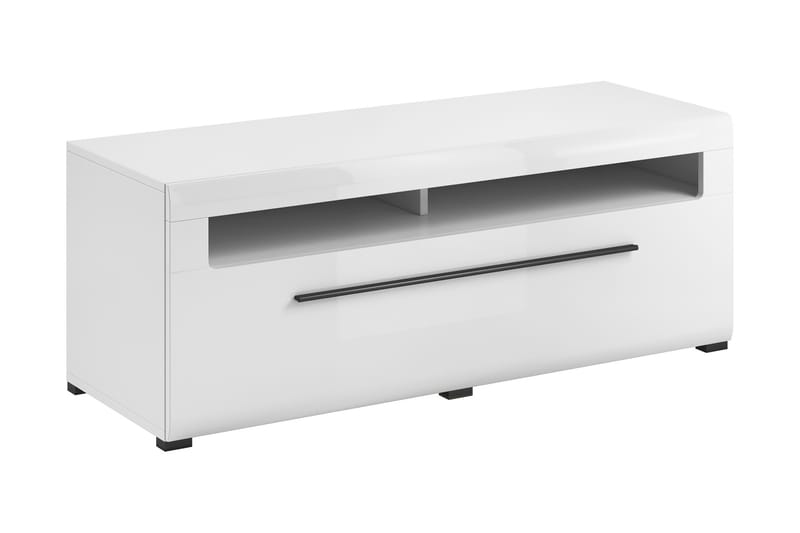 TV-bänk Albertie 160 cm - Vit - Möbler - TV- & Mediamöbler - TV bänk & mediabänk