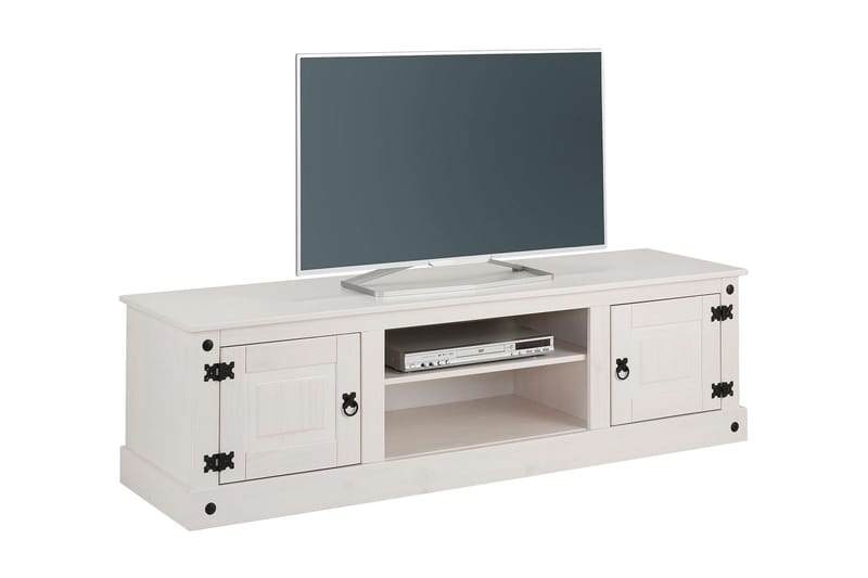 TV-bänk Alfredo 160 cm - Vit - Möbler - TV- & Mediamöbler - TV bänk & mediabänk