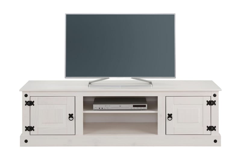 TV-bänk Alfredo 160 cm - Vit - Möbler - TV- & Mediamöbler - TV bänk & mediabänk