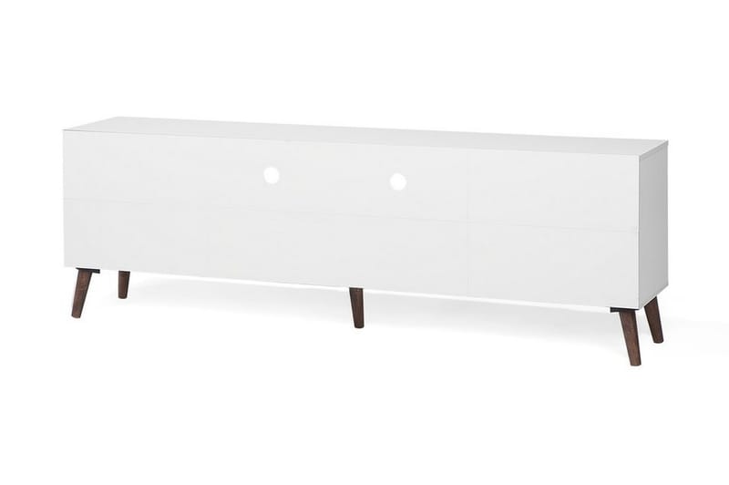Tv-Bänk Alloa 40x180 cm - Vit - Möbler - TV- & Mediamöbler - TV bänk & mediabänk