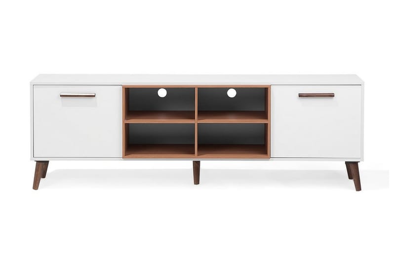 Tv-Bänk Alloa 40x180 cm - Vit - Möbler - TV- & Mediamöbler - TV bänk & mediabänk