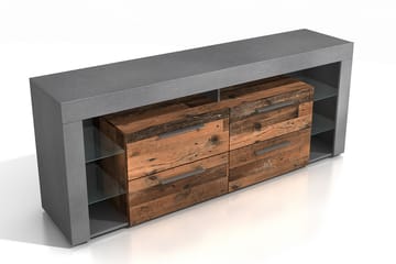 TV-Bänk Allya 180 cm - Brun - Möbler - TV- & Mediamöbler - TV bänk & mediabänk