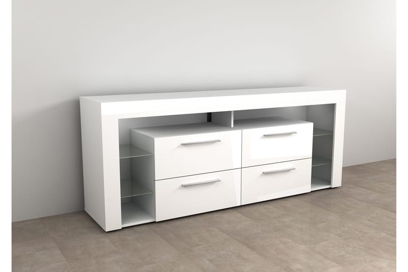 TV-Bänk Allya 180 cm - Brun - Möbler - TV- & Mediamöbler - TV bänk & mediabänk