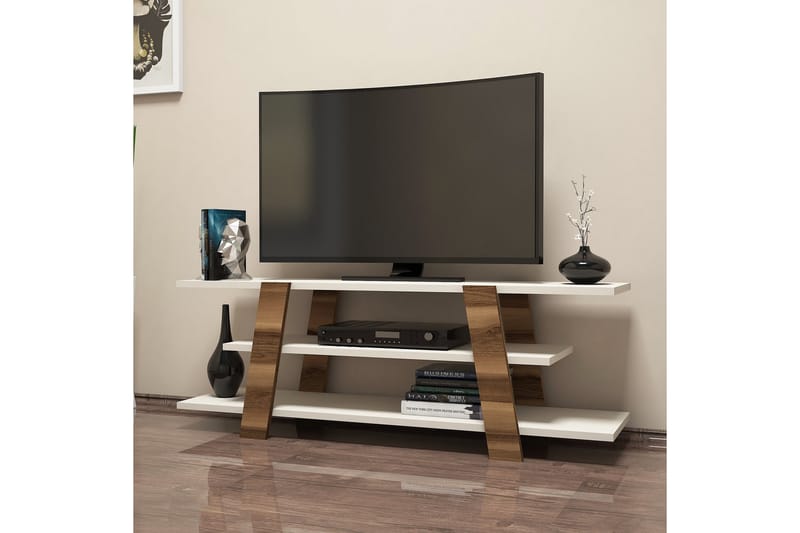TV-Bänk Amtorp 120 cm - Brun - Möbler - TV- & Mediamöbler - TV bänk & mediabänk