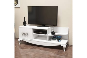 TV-Bänk Amtorp 130 cm - Vit - Möbler - TV- & Mediamöbler - TV bänk & mediabänk