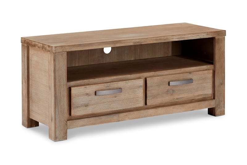 TV-bänk Arktis 120 cm Liten 2 Lådor - TV bänk & mediabänk