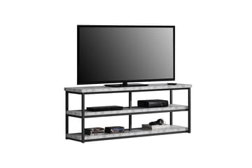 Tv-bänk Ashlar 160x41,9 cm Ljusgrå - Dorel Home - Möbler - TV- & Mediamöbler - TV bänk & mediabänk