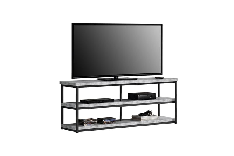 Tv-bänk Ashlar 160x41,9 cm Ljusgrå - Dorel Home - TV bänk & mediabänk