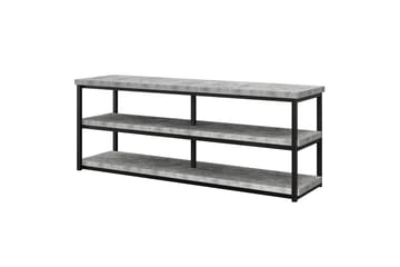 Tv-bänk Ashlar 160x41,9 cm Ljusgrå - Dorel Home - Möbler - TV- & Mediamöbler - TV bänk & mediabänk