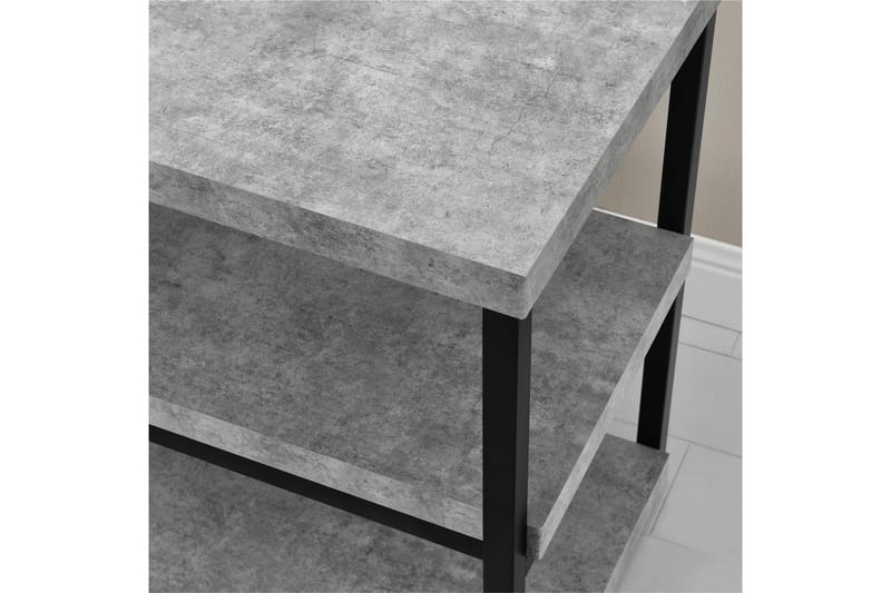 Tv-bänk Ashlar 160x41,9 cm Ljusgrå - Dorel Home - Möbler - TV- & Mediamöbler - TV bänk & mediabänk