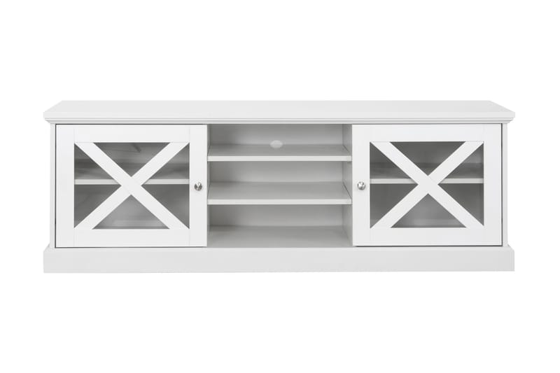 TV-bänk Aveza 150 cm - Matt Vit - Möbler - TV- & Mediamöbler - TV bänk & mediabänk